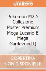 Pokemon M2.5 Collezione Poster Premium Mega Lucario E Mega Gardevoir(It) giochi
