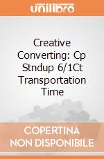 Creative Converting: Cp Stndup 6/1Ct Transportation Time giochi