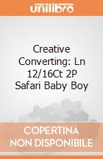Creative Converting: Ln 12/16Ct 2P Safari Baby Boy giochi