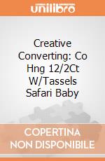 Creative Converting: Co Hng 12/2Ct W/Tassels Safari Baby giochi