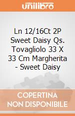 Ln 12/16Ct 2P Sweet Daisy Qs. Tovagliolo 33 X 33 Cm Margherita - Sweet Daisy gioco