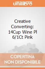Creative Converting: 14Cup Wine Pl 6/1Ct Pink giochi