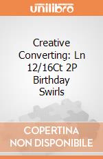 Creative Converting: Ln 12/16Ct 2P Birthday Swirls giochi