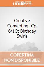 Creative Converting: Cp 6/1Ct Birthday Swirls giochi
