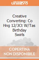 Creative Converting: Co Hng 12/3Ct W/Tas Birthday Swirls giochi