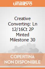 Creative Converting: Ln 12/16Ct 2P Minted Milestone 30 giochi