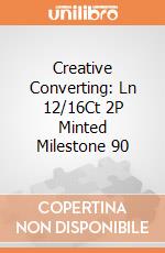 Creative Converting: Ln 12/16Ct 2P Minted Milestone 90 giochi