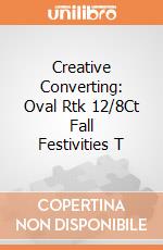 Creative Converting: Oval Rtk 12/8Ct Fall Festivities T giochi