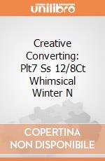 Creative Converting: Plt7 Ss 12/8Ct Whimsical Winter N giochi