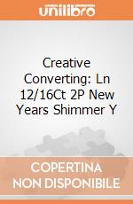 Creative Converting: Ln 12/16Ct 2P New Years Shimmer Y giochi