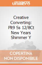 Creative Converting: Plt9 Ss 12/8Ct New Years Shimmer Y giochi