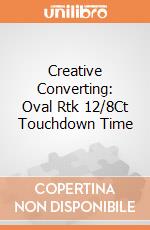 Creative Converting: Oval Rtk 12/8Ct Touchdown Time giochi