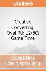 Creative Converting: Oval Rtk 12/8Ct Game Time giochi