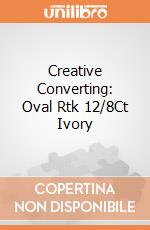 Creative Converting: Oval Rtk 12/8Ct Ivory giochi