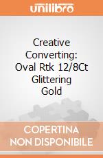 Creative Converting: Oval Rtk 12/8Ct Glittering Gold giochi