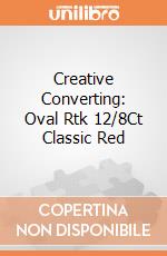 Creative Converting: Oval Rtk 12/8Ct Classic Red giochi