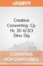 Creative Converting: Cp Hc 3D 6/2Ct Dino Dig giochi