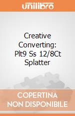Creative Converting: Plt9 Ss 12/8Ct Splatter giochi