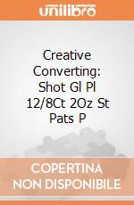 Creative Converting: Shot Gl Pl 12/8Ct 2Oz St Pats P giochi