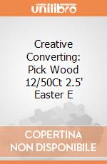 Creative Converting: Pick Wood 12/50Ct 2.5' Easter E giochi