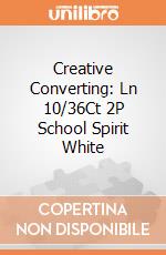 Creative Converting: Ln 10/36Ct 2P School Spirit White giochi