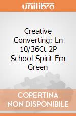 Creative Converting: Ln 10/36Ct 2P School Spirit Em Green giochi