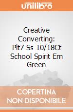Creative Converting: Plt7 Ss 10/18Ct School Spirit Em Green giochi