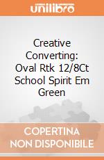 Creative Converting: Oval Rtk 12/8Ct School Spirit Em Green giochi