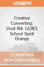 Creative Converting: Oval Rtk 12/8Ct School Spirit Orange giochi