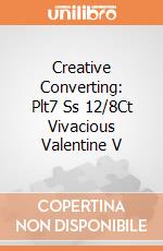 Creative Converting: Plt7 Ss 12/8Ct Vivacious Valentine V giochi