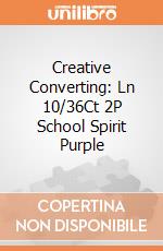 Creative Converting: Ln 10/36Ct 2P School Spirit Purple giochi