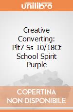 Creative Converting: Plt7 Ss 10/18Ct School Spirit Purple giochi