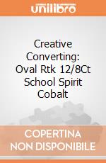 Creative Converting: Oval Rtk 12/8Ct School Spirit Cobalt giochi