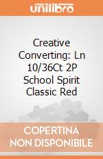 Creative Converting: Ln 10/36Ct 2P School Spirit Classic Red giochi