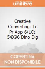 Creative Converting: Tc Pr Aop 6/1Ct 54X96 Dino Dig giochi