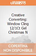 Creative Converting: Window Cling 12/1Ct Gel Christmas N giochi