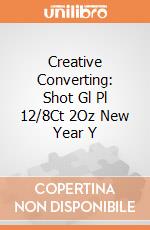 Creative Converting: Shot Gl Pl 12/8Ct 2Oz New Year Y giochi