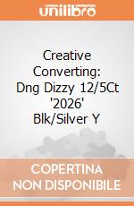 Creative Converting: Dng Dizzy 12/5Ct '2026' Blk/Silver Y giochi