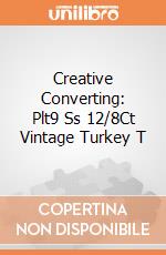 Creative Converting: Plt9 Ss 12/8Ct Vintage Turkey T giochi