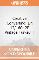 Creative Converting: Dn 12/16Ct 2P Vintage Turkey T giochi