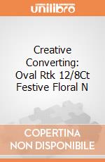 Creative Converting: Oval Rtk 12/8Ct Festive Floral N giochi