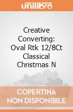 Creative Converting: Oval Rtk 12/8Ct Classical Christmas N giochi