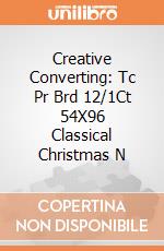 Creative Converting: Tc Pr Brd 12/1Ct 54X96 Classical Christmas N giochi