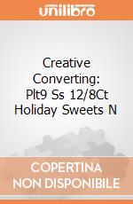 Creative Converting: Plt9 Ss 12/8Ct Holiday Sweets N giochi