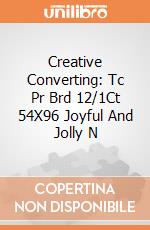 Creative Converting: Tc Pr Brd 12/1Ct 54X96 Joyful And Jolly N giochi