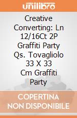Creative Converting: Ln 12/16Ct 2P Graffiti Party Qs. Tovagliolo 33 X 33 Cm Graffiti Party giochi