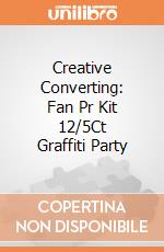 Creative Converting: Fan Pr Kit 12/5Ct Graffiti Party giochi
