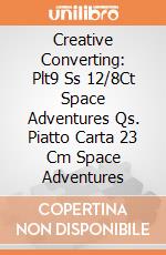 Creative Converting: Plt9 Ss 12/8Ct Space Adventures Qs. Piatto Carta 23 Cm Space Adventures giochi