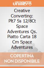 Creative Converting: Plt7 Ss 12/8Ct Space Adventures Qs. Piatto Carta 18 Cm Space Adventures giochi