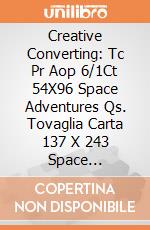 Creative Converting: Tc Pr Aop 6/1Ct 54X96 Space Adventures Qs. Tovaglia Carta 137 X 243 Space Adventures giochi